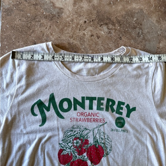 J.Crew Graphic Strawberries Collector Tee - Picture 6 of 8